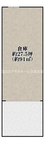 羽曳野倉庫の間取り