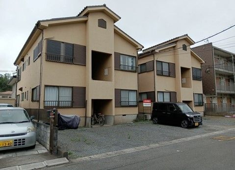 青梅市新町４丁目のアパートの外観