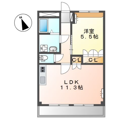 【間取り】 | フィオレ