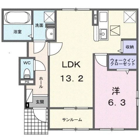 【間取り】 | レスポワール　Ｃ