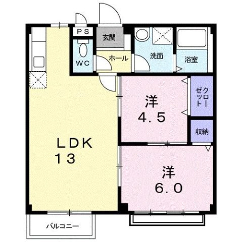 【間取り】 | エルディム・福田