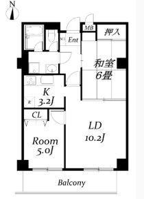 ティックハウスの間取り