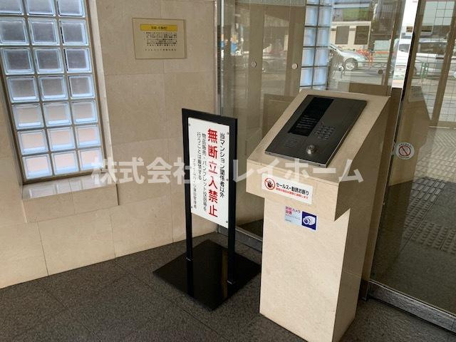 プラムハイツ澤田のロビー