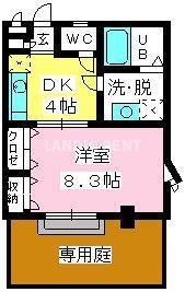 【間取り】 | コーポＴ.Ｎ.Ｆ