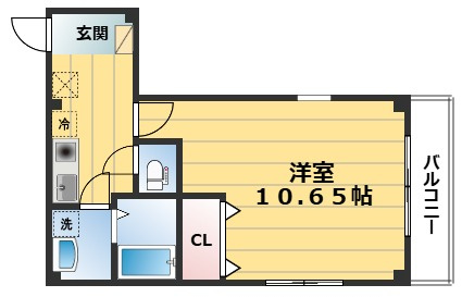 フォルムタテクラの間取り