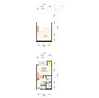 【間取り】 | ハーモニーテラス筥松Ⅱ