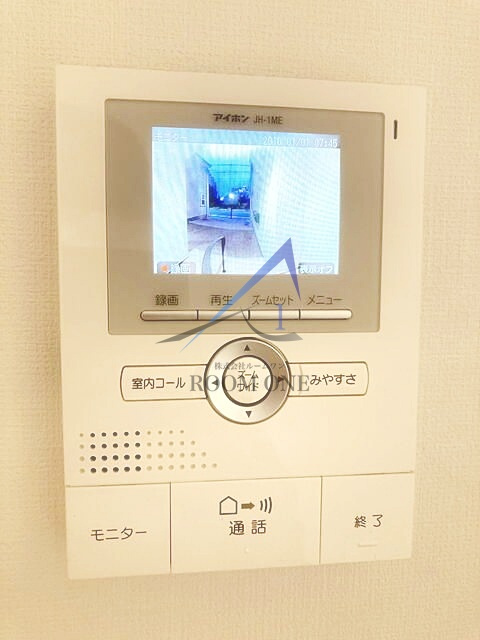 キテラ雑司が谷　Ｂ棟のセキュリティ|モニター付きインターホンです。