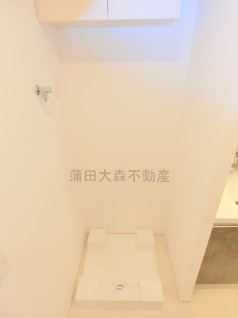 クレヴィアリグゼ蒲田西の設備|洗濯機置き場