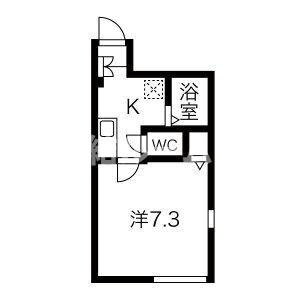 練馬区中村２丁目の賃貸マンションの間取り
