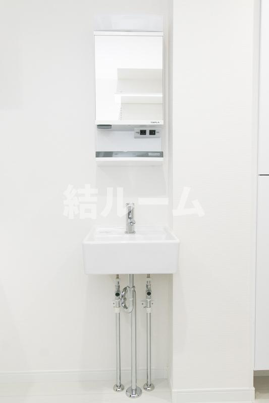 練馬区中村２丁目の賃貸マンションの独立洗面台