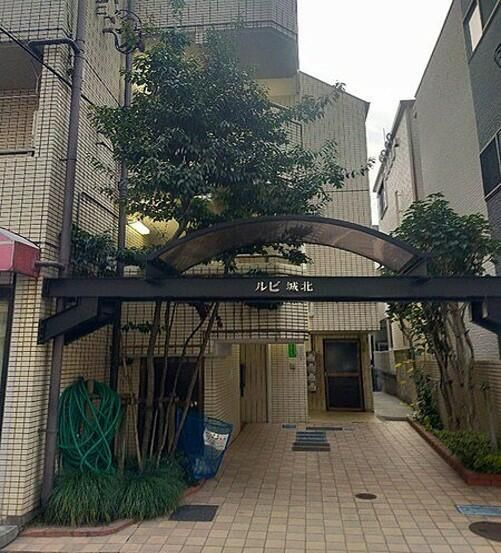 ルビ城北のエントランス
