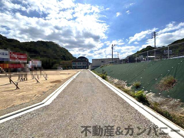クローバータウン上原町17区画の前面道路含む現地写真|前面道路含む現地写真です
