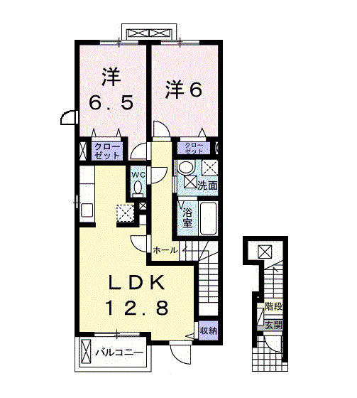 イジュアクシズの間取り
