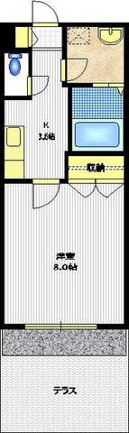 サンテラスの間取り