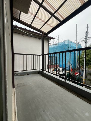 歌敷山４丁目貸家のバルコニー