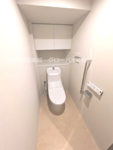 ルーシア京都烏丸御池のトイレ|シンプルで使いやすいトイレです