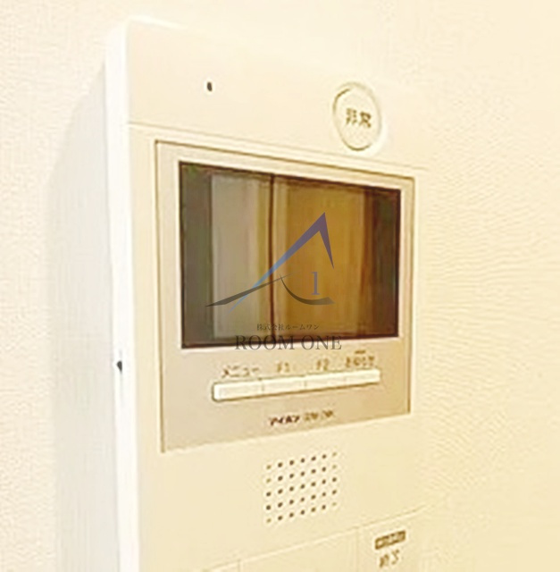 RELUXIA横濱鶴見Ⅱのセキュリティ|モニター付きインターホンです。