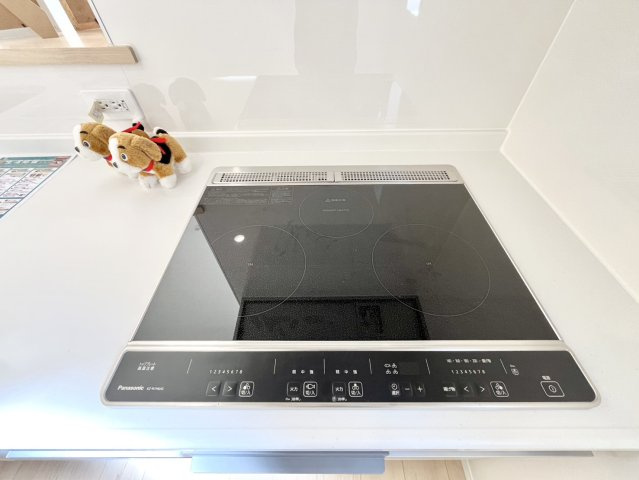 【Cradle Garden】　下妻市鬼怒　第７　全1邸のキッチン|〇キッチン〇
お掃除楽々なIHクッキングッヒーター♪
2026年9月撮影