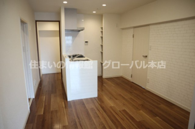 集成第2マンションのキッチン|使いやすいキッチンです