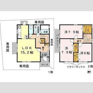 【間取り】 | グレイスコート　Ｄ