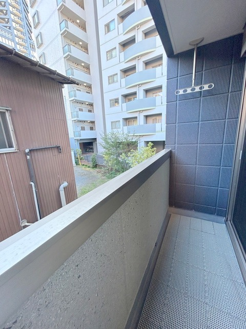 リーブル御幸町のバルコニー