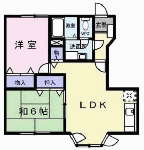 メイプル参番館の間取り