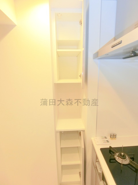 クレヴィアリグゼ蒲田西の収納|キッチン収納