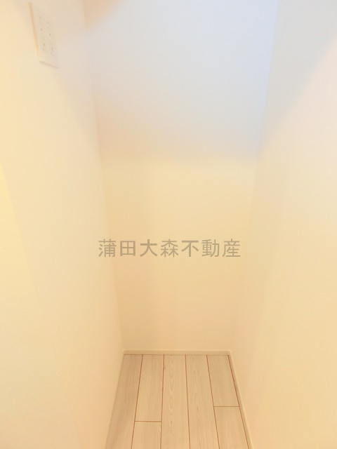 クレヴィアリグゼ蒲田西のキッチン|冷蔵庫置き場