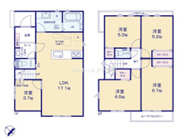 豊田市若林東町宮間74-3『仲介料無料』新築戸建ての画像