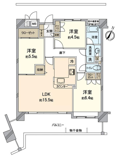 【間取り】 | 中百舌鳥ガーデンハウス（中百舌鳥小学校）