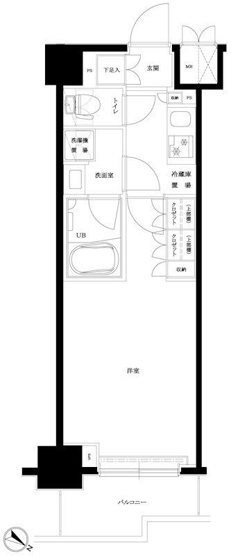 ルーブル住吉弐番館の間取り
