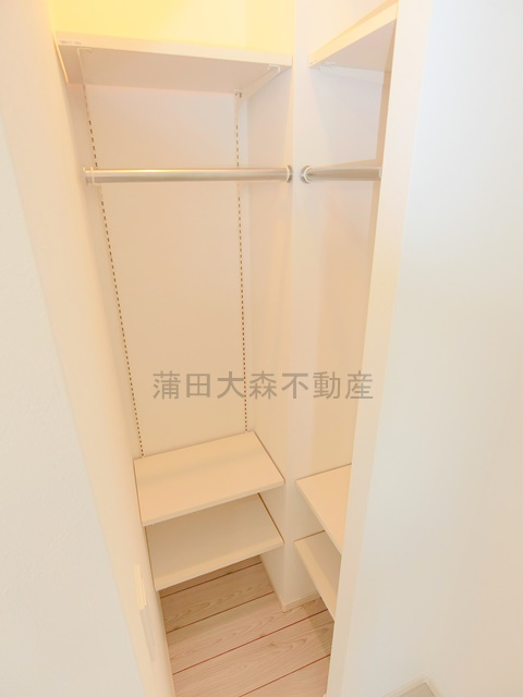 クレヴィアリグゼ蒲田西の収納|洋室3.6帖　収納　ウォークインクローゼット