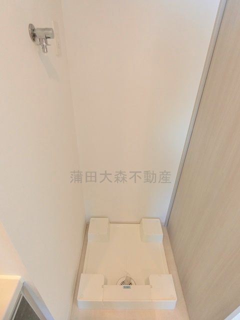 クレヴィアリグゼ蒲田西の設備|洗濯機置き場