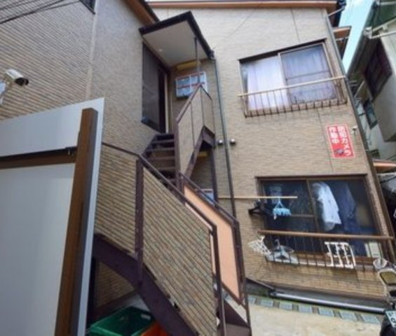 西日暮里アパートの外観