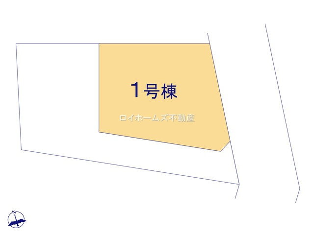 【区画図】 | 半田市花園町６丁目5-4『仲介料無料』新築戸建て | 1号棟