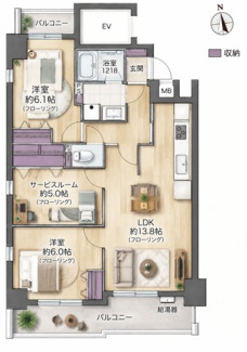 【間取り】 | アーバンヴィレッジ西宮