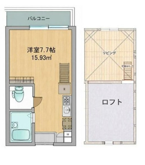【間取り】 | メゾンバディス羽田Ⅱ | 間取りです。
