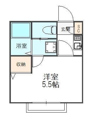 ヴランドール西船の間取り