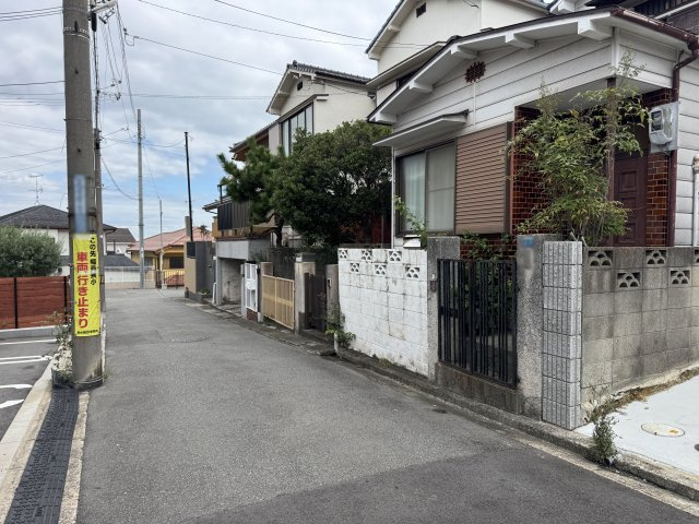 神戸市垂水区塩屋町５丁目新築戸建の前面道路含む現地写真