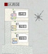 市川市大町の区画図
