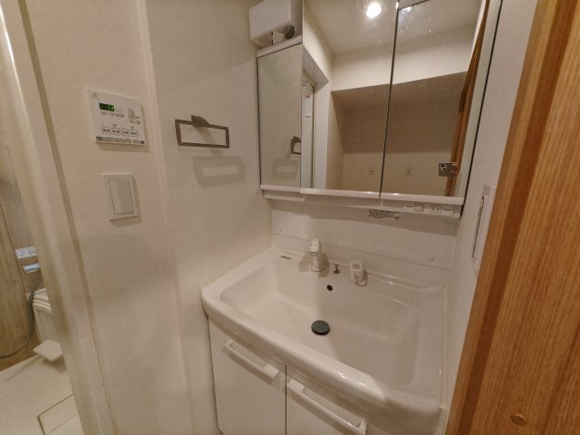 クラージュの洗面所