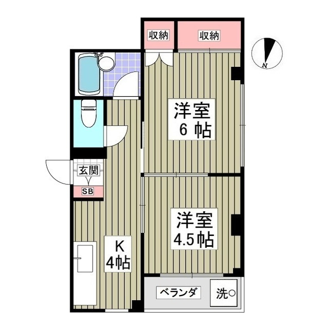 アルファステージ日向野の間取り