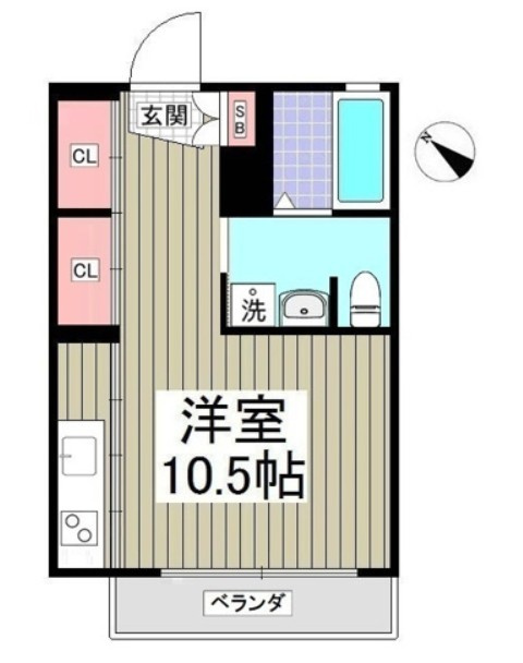 エルクレエの間取り