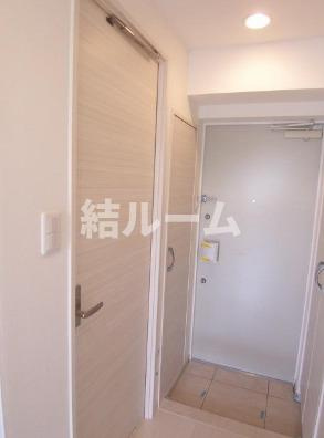 北区王子３丁目の賃貸マンションの玄関