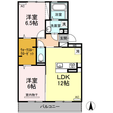 アミティエの間取り