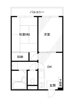 【間取り】 | グランデューク西大井 | 間取りです。