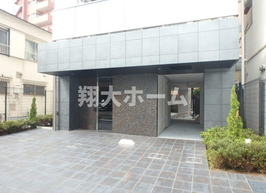 ベルシード千住パークサイドのエントランス