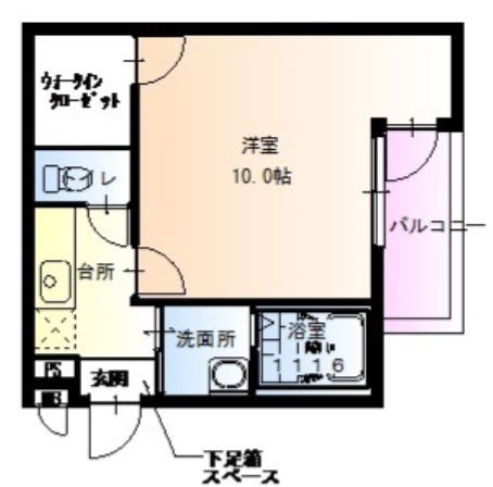 【間取り】 | フジパレス諏訪ノ森Ⅰ番館