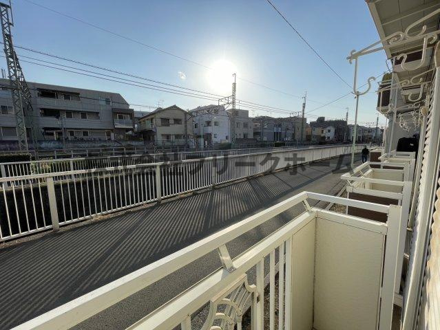 三鷹市井の頭２丁目のアパートの展望
