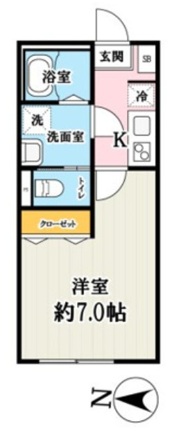（仮称）キャメル北小岩2の間取り